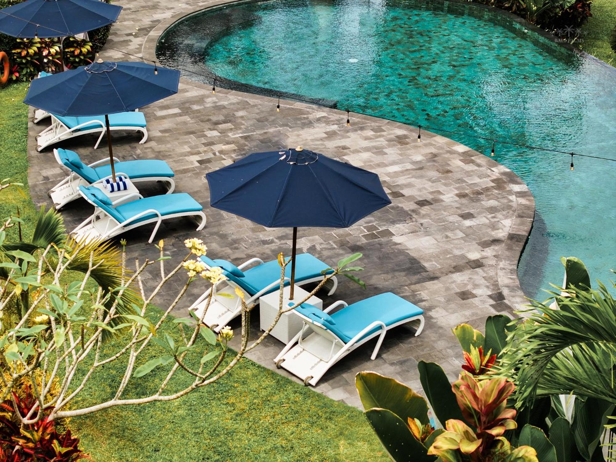 Bali Palms, Tabanan Apartment Bagian luar foto