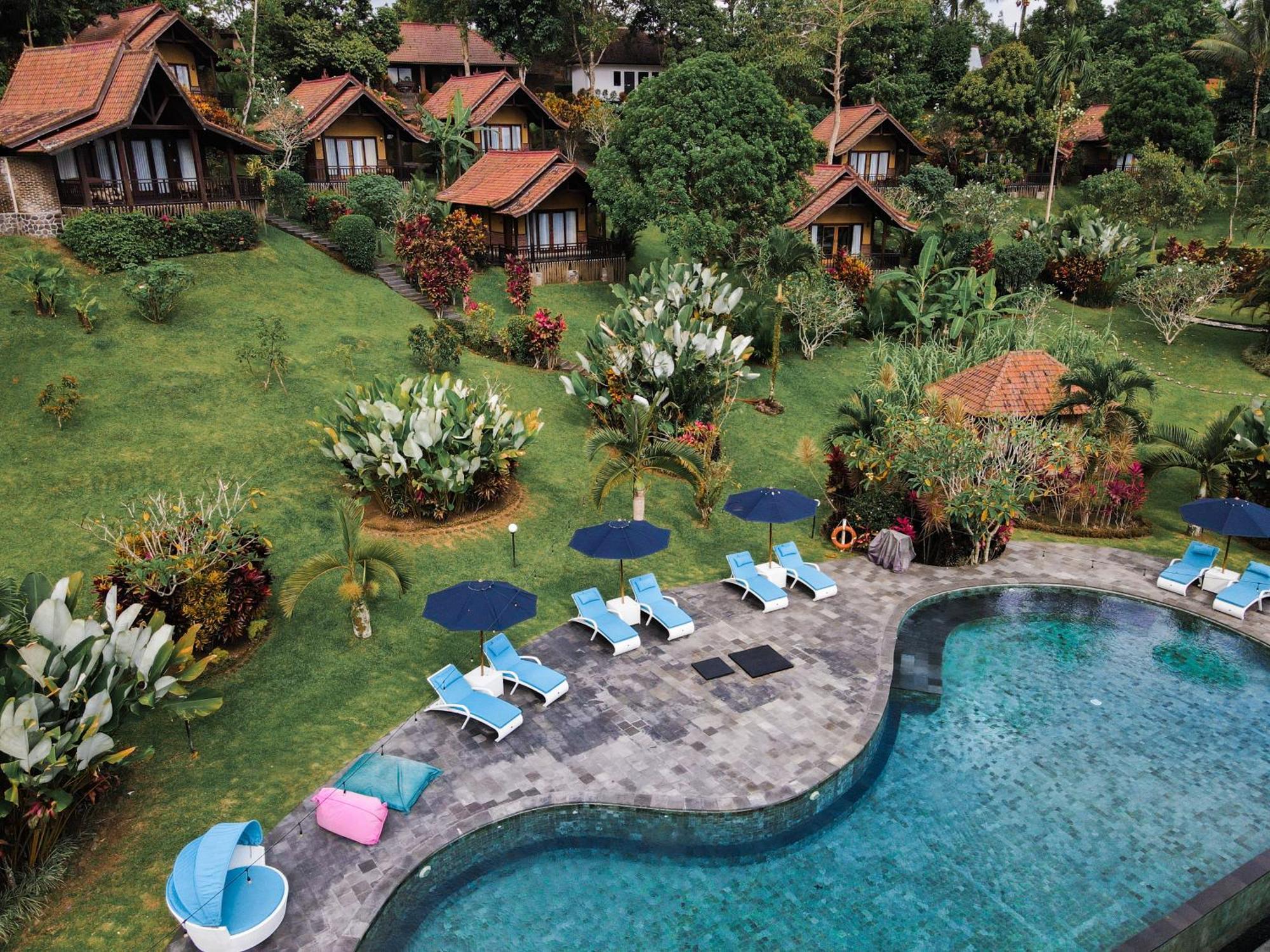 Bali Palms, Tabanan Apartment Bagian luar foto