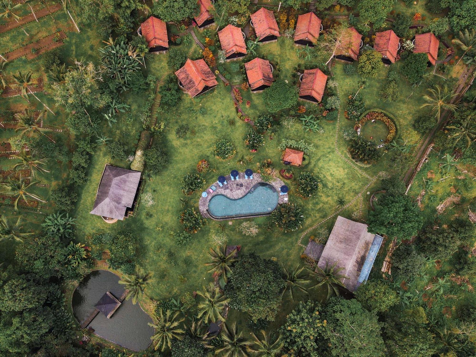 Bali Palms, Tabanan Apartment Bagian luar foto